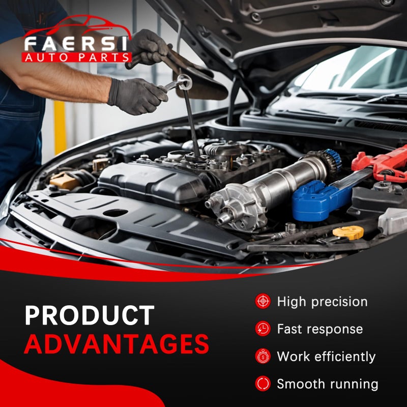 FAERSI Mass Air Flow Meter Sensor MAF 22680-5J000 Replace for Nissan Frontier Pathfinder Quest Xterra 3.3L, 2001-2004 Ford Mustang 3.8L, 1999-2002 Mercury Villager 3.3L & 1998-2000 Infiniti QX4 3.3L - Image 3